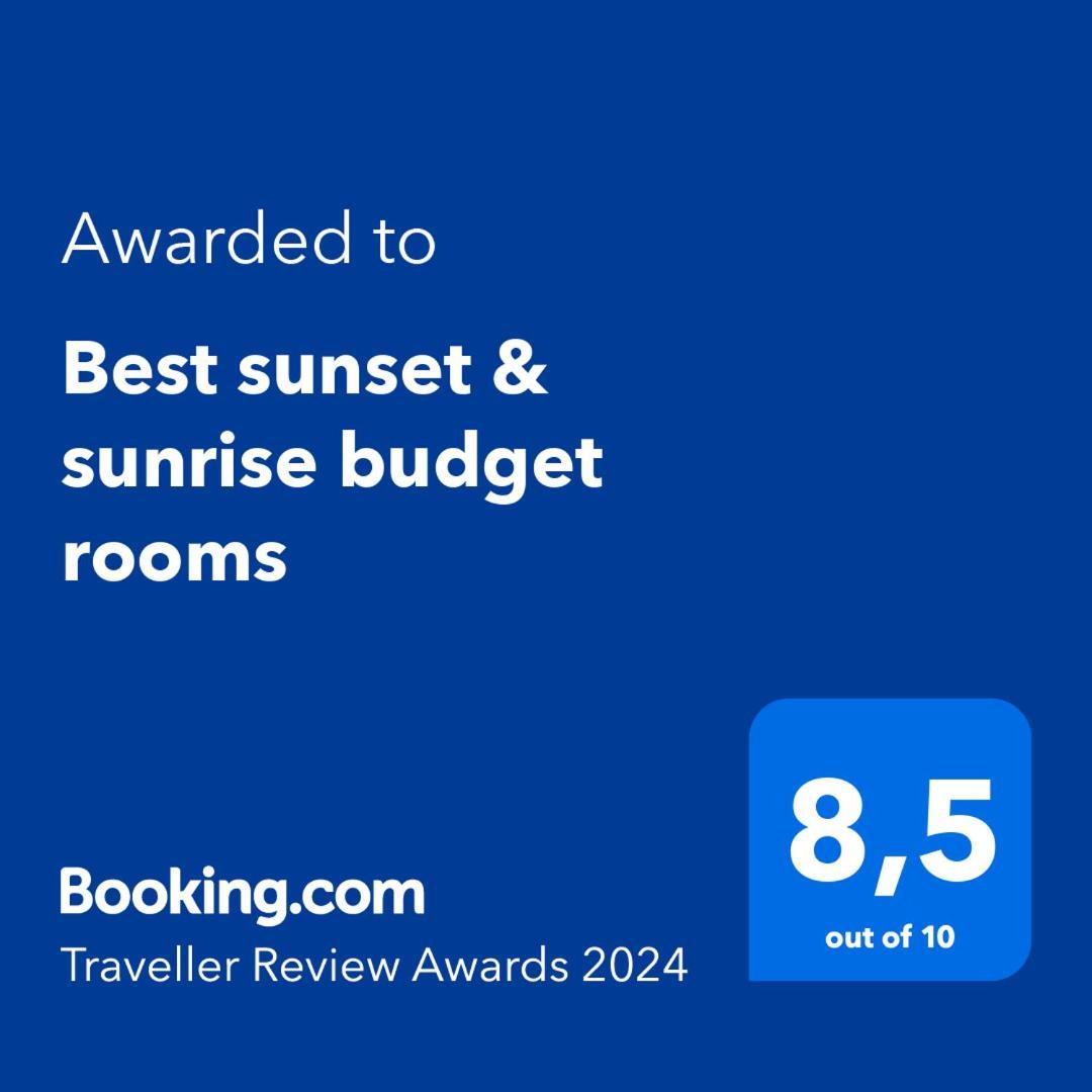 Best Sunset & Sunrise Budget Rooms Mytilíni 外观 照片